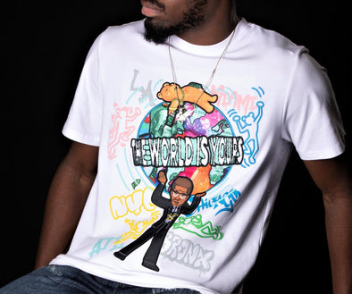 FatGuap World is Yours Tee (White)