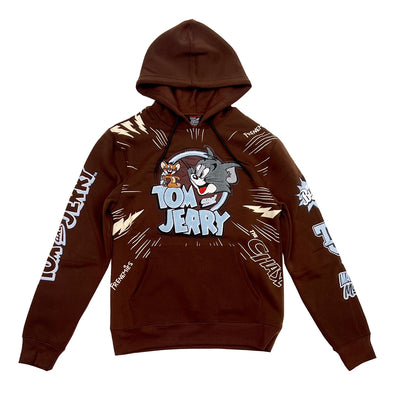 Tom & Jerry Chenille Patch Hoodie