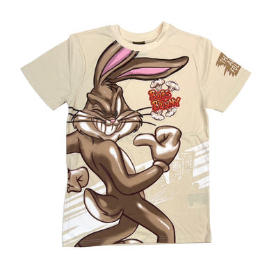 Looney Tunes Bugs Bunny Gel Print Tee (Cream)