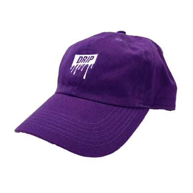 Superline Drip Dad Hat (Purple/White) - Fashion Landmarks
