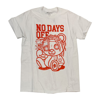 3Forty No Days Off Tee (White)