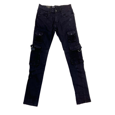 Solutus Premium Cargo Jean (Black)
