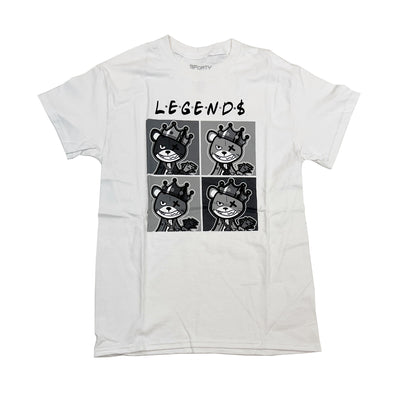 3Forty Legend$ Tee (White)