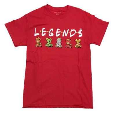 3Forty Legend$ Tee (Red)